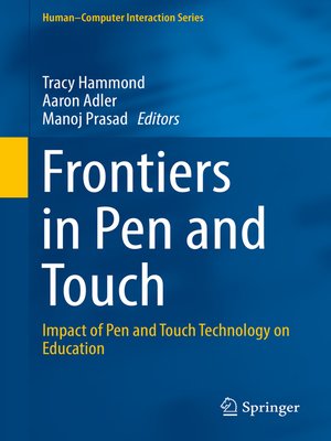 cover image of Frontiers in Pen and Touch